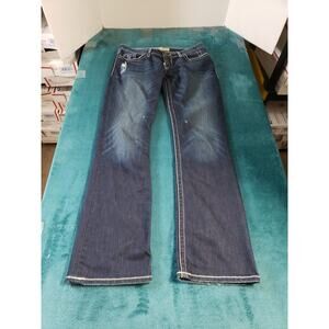 Buckle BKE Jeans Size 28 Womens Blue Stretch Pants Mid Rise Sabrina Bootcut